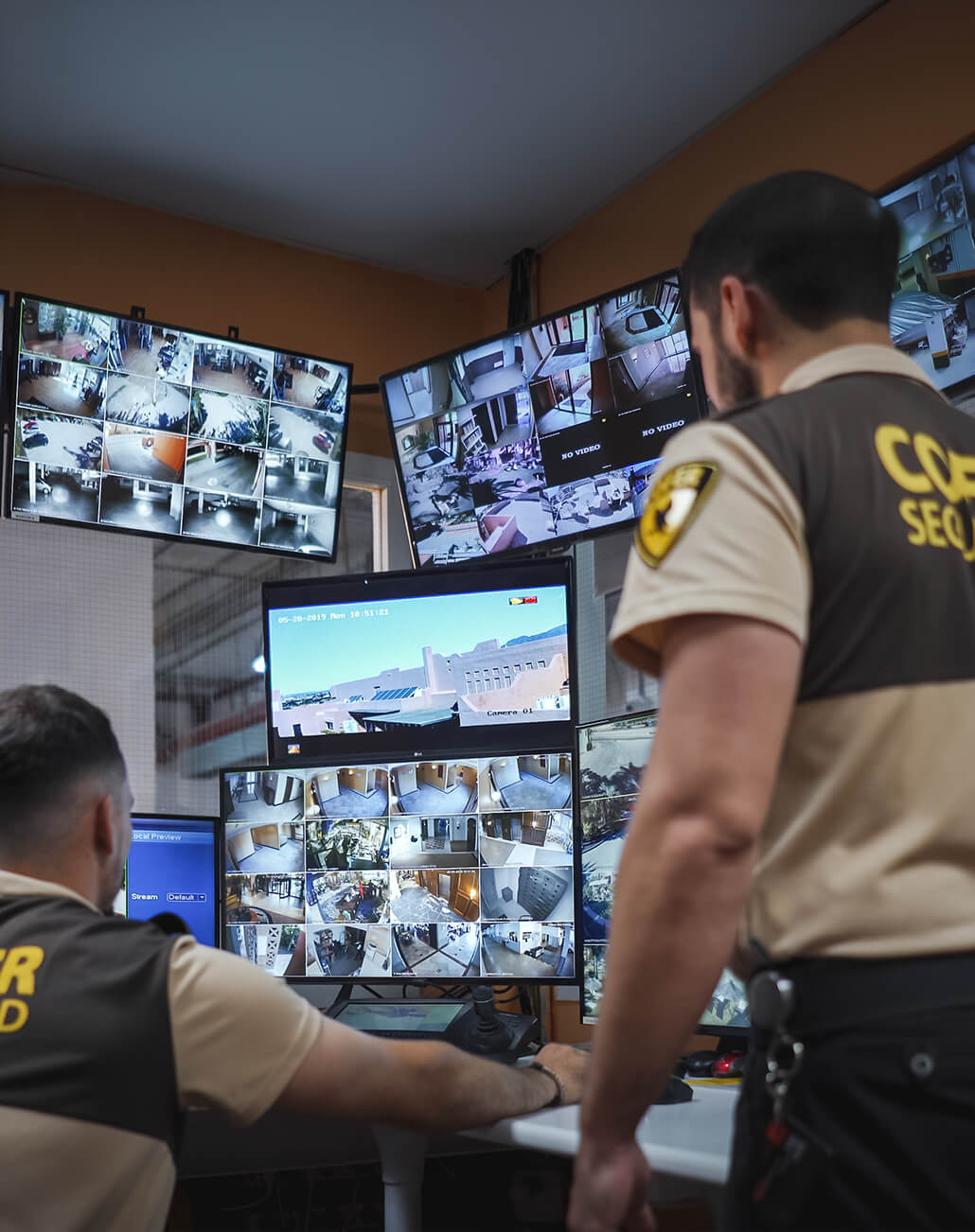 Sistema CCTV Cofer Seguridad en hotel